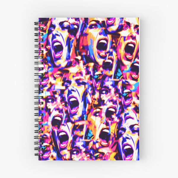 Item preview, FEMALE SHOUTING CROWD, designed and sold by NOIMION DIGITAL ART.