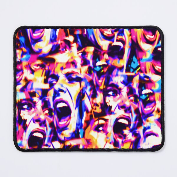 Item preview, FEMALE SHOUTING CROWD, designed and sold by NOIMION DIGITAL ART.