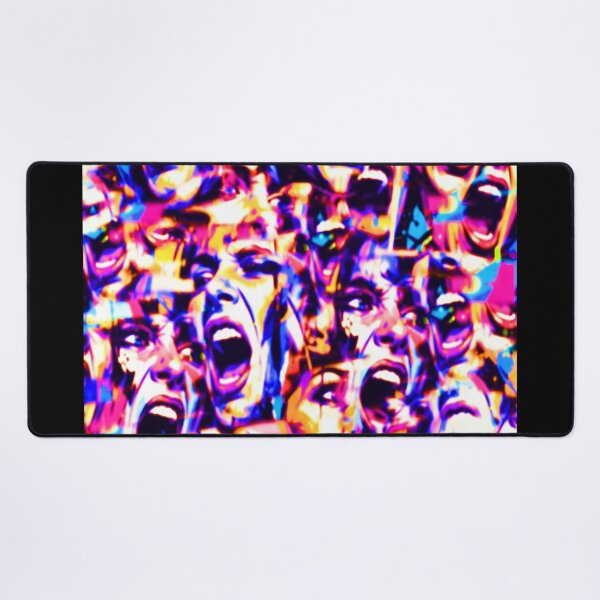 Item preview, FEMALE SHOUTING CROWD, designed and sold by NOIMION DIGITAL ART.