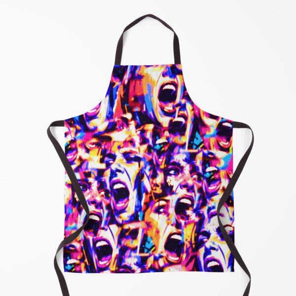 Item preview, FEMALE SHOUTING CROWD, designed and sold by NOIMION DIGITAL ART.