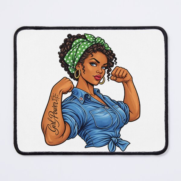 Item preview, Girl Power Strong Women Feminism Equality Retro designed and sold by Nextstep Design.