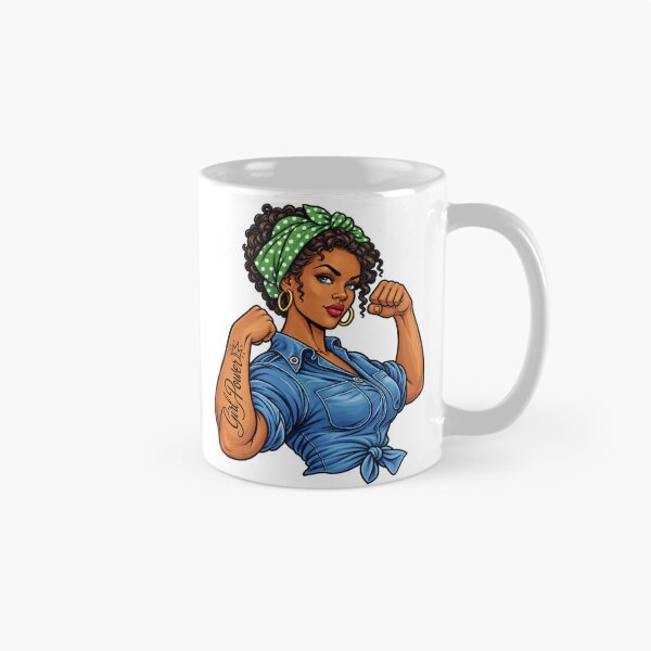 Aperçu de l'œuvre Girl Power Femmes fortes Féminisme Égalité Rétro créée et vendue par Nextstep Design.