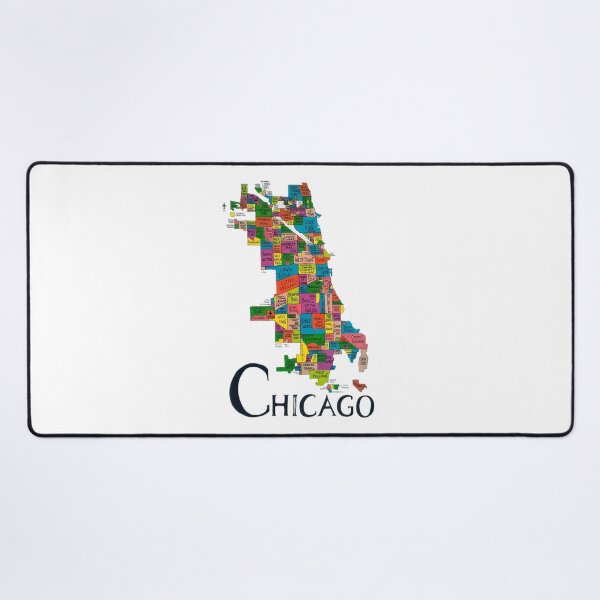 Item preview, Chicago Neighborhood Map designed and sold by AHAPPYdesigns.