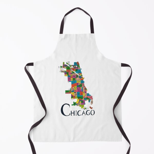 Item preview, Chicago Neighborhood Map designed and sold by AHAPPYdesigns.