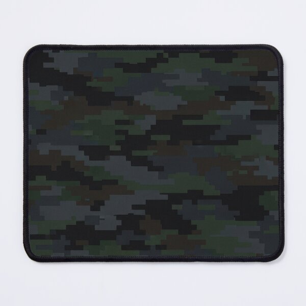 Item preview, Dark Green Black Camouflage Woodland Camo designed and sold by gulsumkiyan.