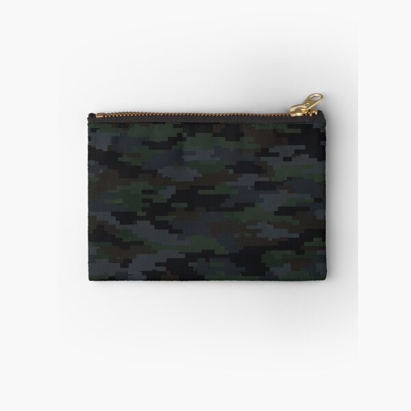 Item preview, Dark Green Black Camouflage Woodland Camo  designed and sold by gulsumkiyan.