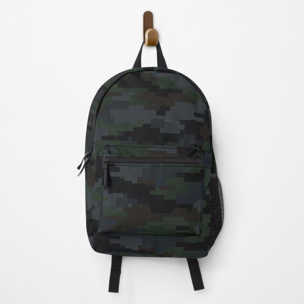 Item preview, Dark Green Black Camouflage Woodland Camo  designed and sold by gulsumkiyan.