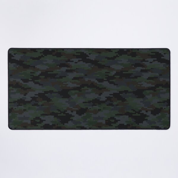 Item preview, Dark Green Black Camouflage Woodland Camo designed and sold by gulsumkiyan.