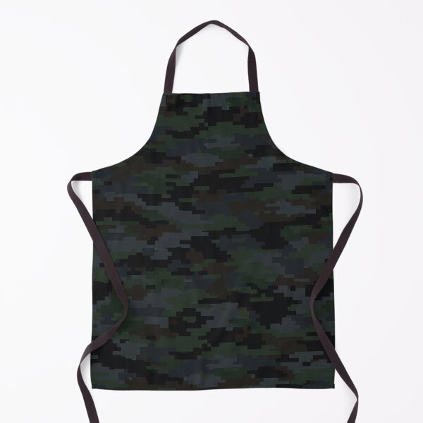 Item preview, Dark Green Black Camouflage Woodland Camo  designed and sold by gulsumkiyan.