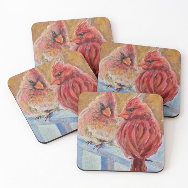 Item preview, Cardinal Pair designed and sold by SoftOddityArt.