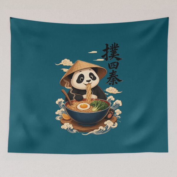 Item preview, Panda Noodle Chef  designed and sold by luiserickson65.
