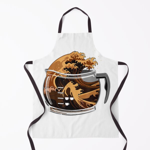 Item preview, Great Wave of Coffee - Caffeine Lover Breakfast T-Shirt designed and sold by josumitofc.