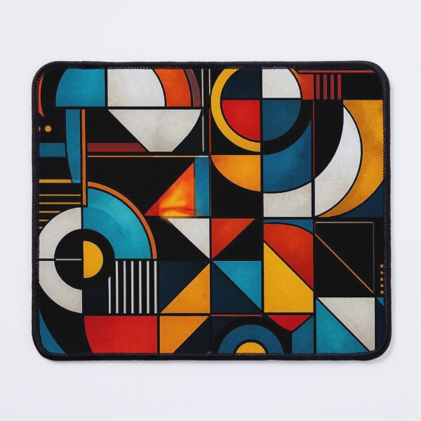 Item preview, Abstract Geometric Mosaic Symphony designed and sold by Habatour Creations Exclusive Digital Art Products.