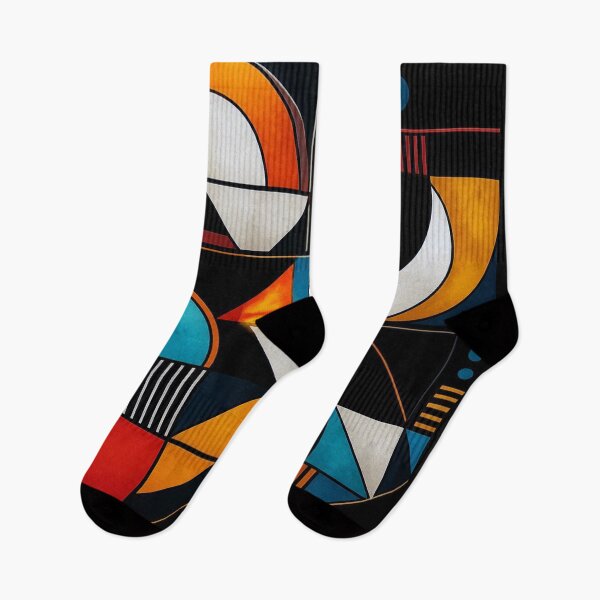 Artikelvorschau, Abstract Geometric Mosaic Symphony entworfen und verkauft von Habatour Creations Exclusive Digital Art Products.