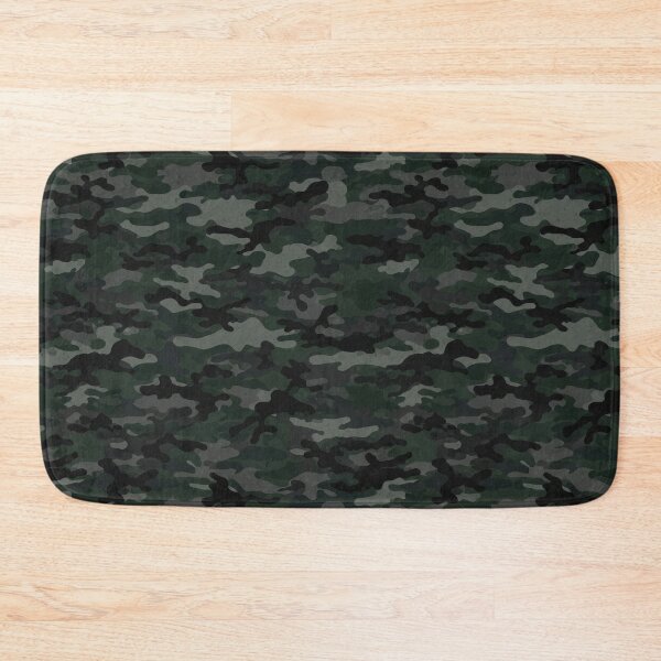 Item preview, Green Black Camouflage Woodland Camo  designed and sold by gulsumkiyan.