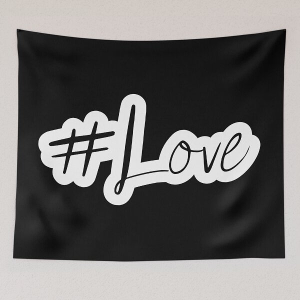 Item preview, Hashtag Love designed and sold by Diezijnleuk.