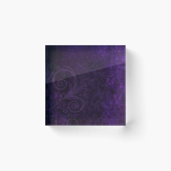 Item preview, 90s Whimsigoth Royal Purple Damask - Frutiger Floral Celestial Gothic designed and sold by BrontesWhimsyStore.