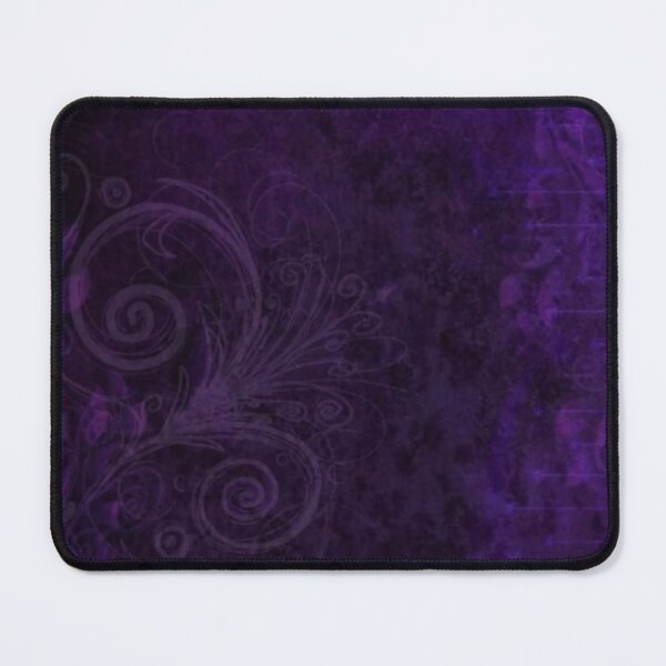 Item preview, 90s Whimsigoth Royal Purple Damask - Frutiger Floral Celestial Gothic designed and sold by BrontesWhimsyStore.