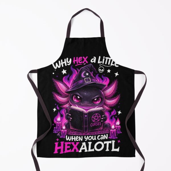 Item preview, Spooky Axolotl Witching Hour - Aesthetic Design designed and sold by Just4Sinners.