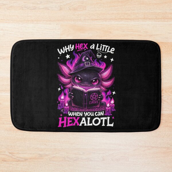 Item preview, Spooky Axolotl Witching Hour - Aesthetic Design designed and sold by Just4Sinners.