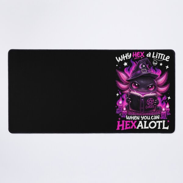 Item preview, Spooky Axolotl Witching Hour - Aesthetic Design designed and sold by Just4Sinners.