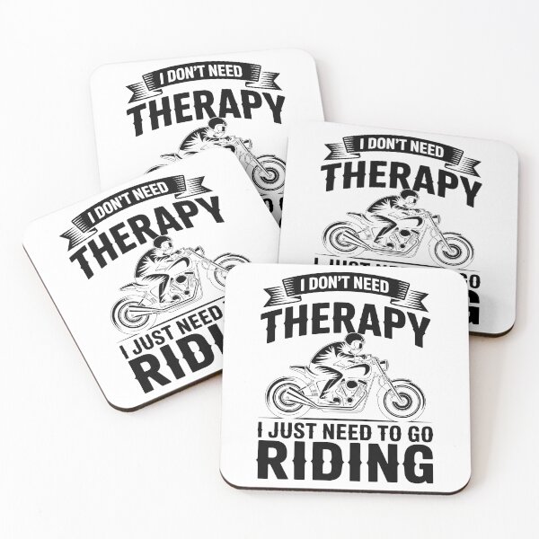 Item preview, I Don't Need Therapy I Just Need To Go Riding – Biker Design designed and sold by LoFizzy.