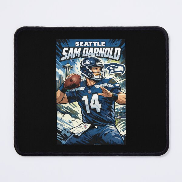 Item preview, Seattle Football Sam Darnold Comic Art designed and sold by OrloSchneider.