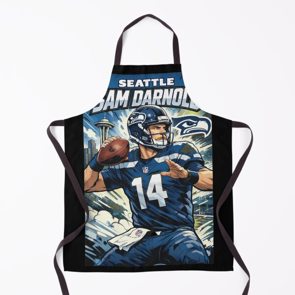 Item preview, Seattle Football Sam Darnold Comic Art designed and sold by OrloSchneider.