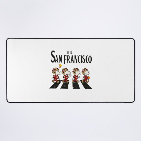 Item preview, Snoopy 49ers Abbey Road Parody designed and sold by DreaySketcher.
