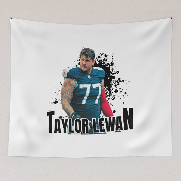 Item preview, Taylor Lewan Number 77 Football Splatter Art designed and sold by OrloSchneider.