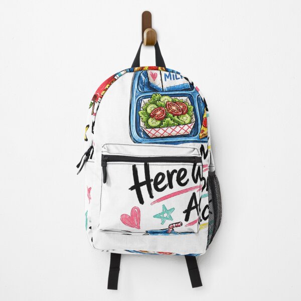 Item preview, Here We Go Again I Mean Welcome Back Lunch Lady Cafeteria T-Shirt designed and sold by teluguredbubble.