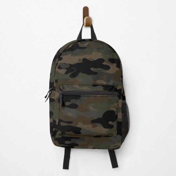 Item preview, Green Black Camouflage Woodland Camo  designed and sold by gulsumkiyan.