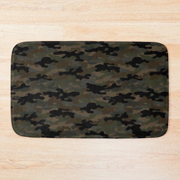 Item preview, Green Black Camouflage Woodland Camo  designed and sold by gulsumkiyan.