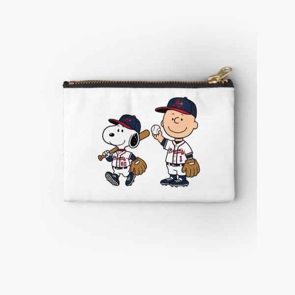 Item preview, Snoopy & Charlie Brown Baseball Braves designed and sold by DreaySketcher.
