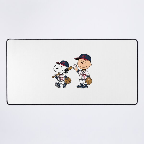 Item preview, Snoopy & Charlie Brown Baseball Braves designed and sold by DreaySketcher.