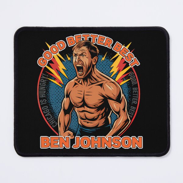 Item preview, Ben Johnson Good Better Best Chicago Football designed and sold by midsco.