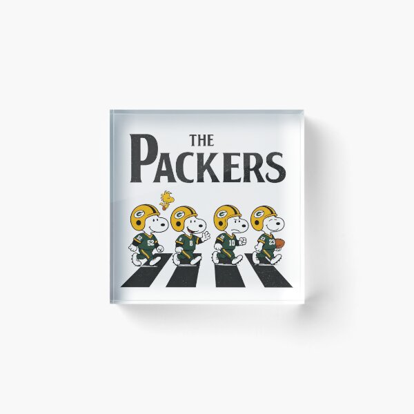 Item preview, Packers Snoopy Woodstock Abbey Road designed and sold by DreaySketcher.
