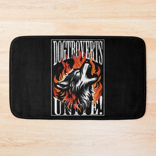 Item preview, Dogtroverts Unite - Wolf Howling In The Fire designed and sold by HUBERitC-oCYCN.