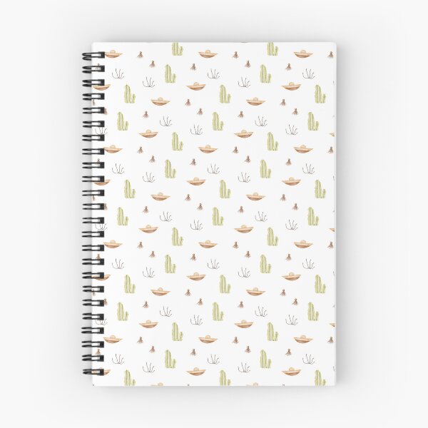 Item preview, Cute Watercolor Sombrero and Cactus White Pattern designed and sold by svitlaarty.