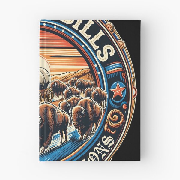 Item preview, Buffalo Bills Circling The Wagons Retro Emblem designed and sold by OrloSchneider.