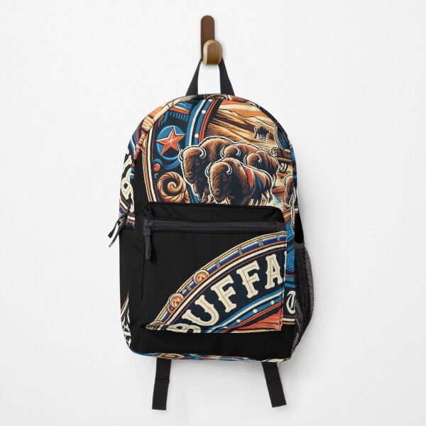 Item preview, Buffalo Bills Circling The Wagons Retro Emblem designed and sold by OrloSchneider.