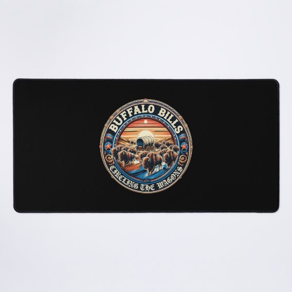 Item preview, Buffalo Bills Circling The Wagons Retro Emblem designed and sold by OrloSchneider.