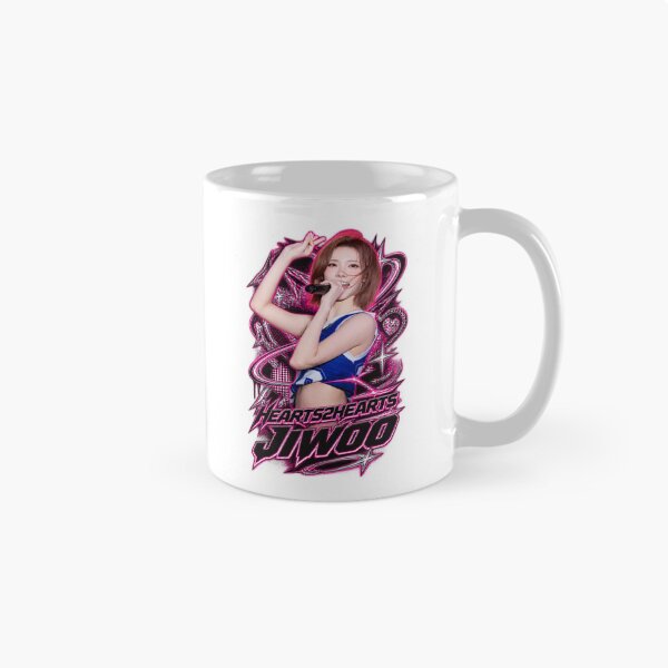 Item preview, Camiseta deportiva azul y blanca de Jiwoo Hearts2Hearts (imagen visual) designed and sold by Valereekmerch.