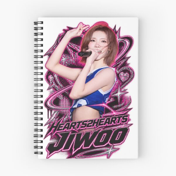 Item preview,  Jiwoo Hearts2Hearts Blue White Sporty Jersey Visual designed and sold by Valereekmerch.
