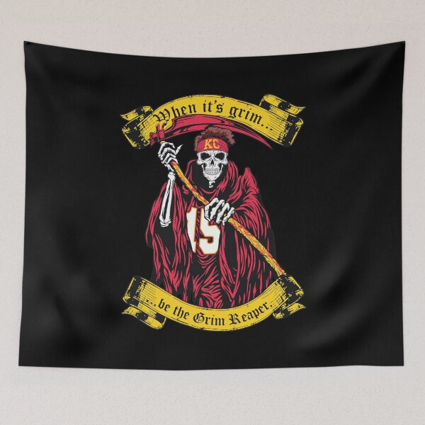 Item preview, When Its Grim Be The Grim Reaper Football 15 designed and sold by OrloSchneider.