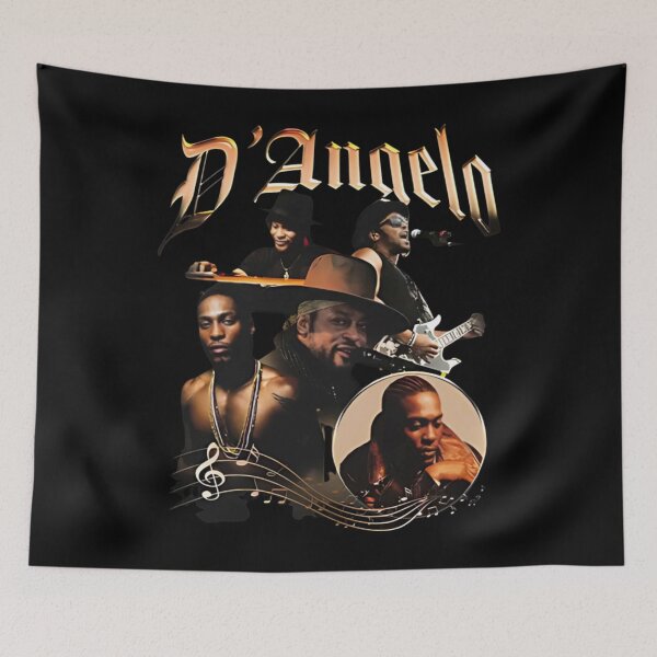 Item preview, d’angelo soul legend – retro music art designed and sold by AngelaOquinn32.