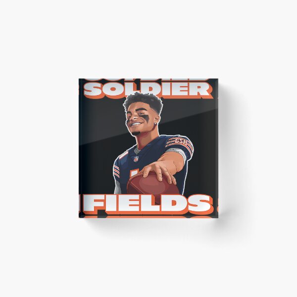 Item preview, Soldier Fields Justin Fields Chicago Bears designed and sold by Artsy Pies.