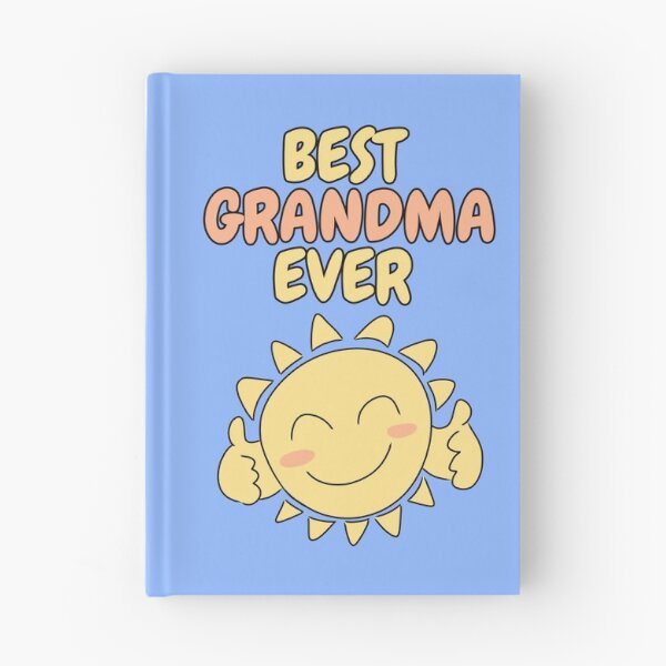 Item preview, BEST GRANDMA EVER Cute Sun Pastel Blue designed and sold by HugSomeNettles.
