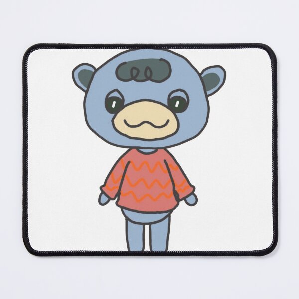 Item preview, Cute Blue Calf Kawaii Cozy Pajamas Cow Design designed and sold by rhysanadraws.