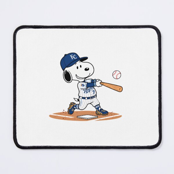 Item preview, Snoopy Baseball KC Royals designed and sold by DreaySketcher.